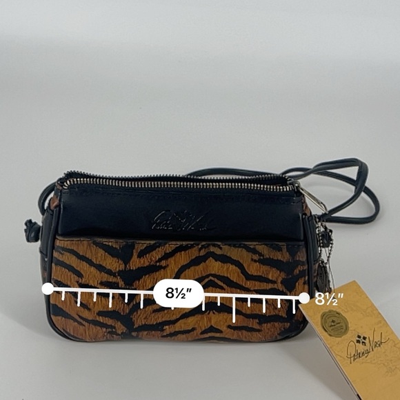 Patricia Nash Tiger Collection Crossbody NWT (PA3#5)